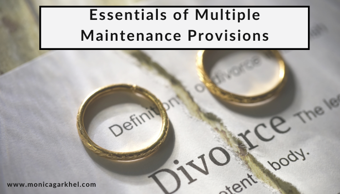 essentials of multiple maintenance provisions